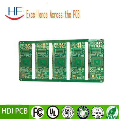 0.8mm ENIG Electronic PCB Board Gold Plated MID Tablet Motherboard